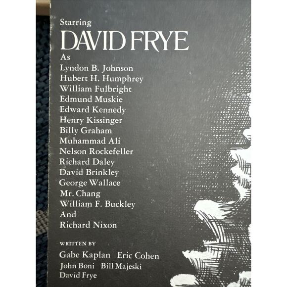 David Frye Richard Nixon Superstar BDS5097 Buddah 1971 LP Record 33 RPM Album - Picture 6 of 8